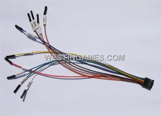 10 Colors Dupont Line Connect Cable Fit Saleae / USBee Logic Analyzer