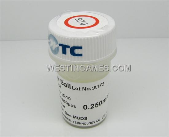 0.25mm Balls BGA Soldering Solder Reballing Leaded 250K (1PCS)