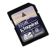 Carte mémoire flash SD 32 Go Kingston