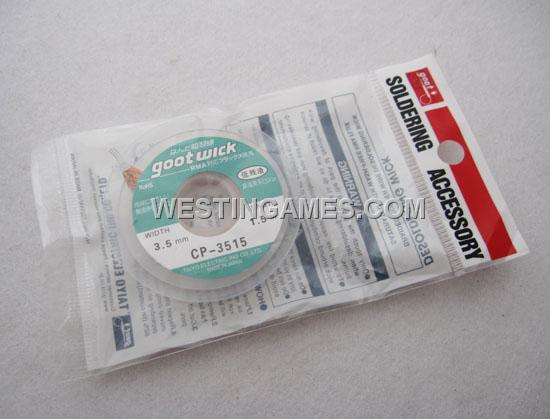 GOOT BGA Desoldering Soldering Wick CP-3015 3.5mm x 1.5m
