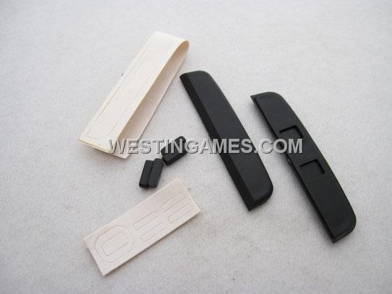 Replacement Rubber Feet Black for XBOX360 Slim Housing Case