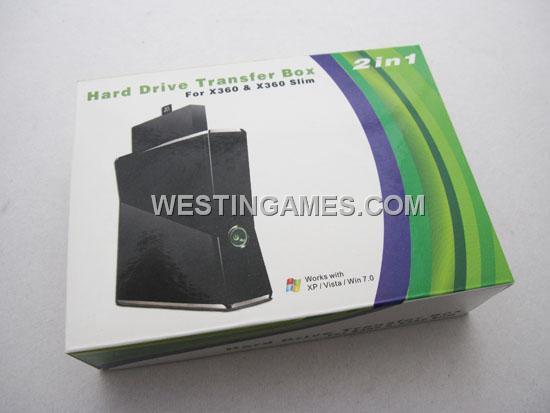 2 IN 1 XBOX 360 to PC Hard Drive Reader Data Tranfer Box for XBOX360 & XBOX360 Slim