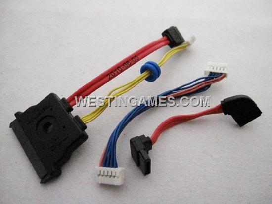 Replacement Hard Drive Power & Sata HDD Data Cable Set for XBOX360 Slim (Pulled)