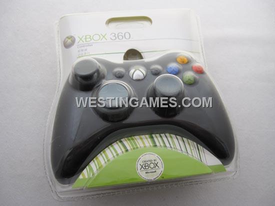 Wired Controller Joypad with Blister for Microsoft XBOX 360 Black