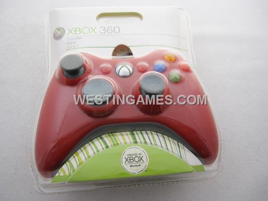 Wired Controller Joypad with Blister for Microsoft XBOX 360 Red