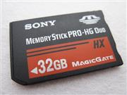 Sony Memory Stick Pro Duo 32GB Flash Card (Red)