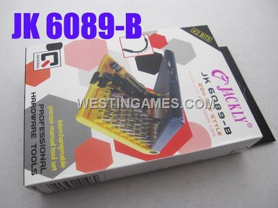 JK-6089-B 45 in 1 Professional Console Hardware Opening Tool Kit - 42 Bit