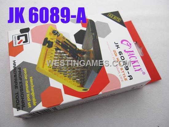 JK-6089-A 45 in 1 Professional Console Hardware Opening Tool Kit - 42 Bit
