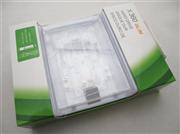 New Hard Drive HDD Housing Shell Case Transparent White for XBOX360 SLIM (OEM)