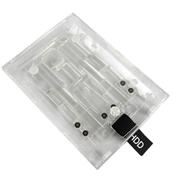 New Hard Drive HDD Housing Shell Case Transparent White for XBOX360 SLIM (OEM) 02