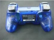 New Dualshock 3 Wireless Bluetooth Sixaxis Controller Transparent Blue for PS3 (GOiGAME) 02