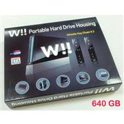 640GB Mini Wii Console Shaped External Storage USB 2.0 2.5