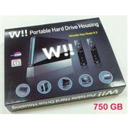 750GB Mini Wii Console Shaped External Storage USB 2.0 2.5