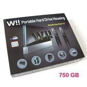 750GB Mini Wii Console Shaped External Storage USB 2.0 2.5