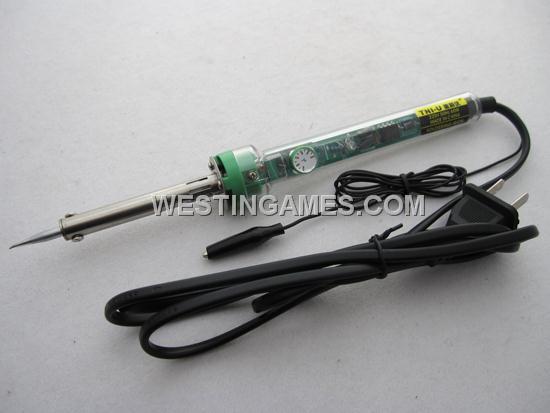 Heat Adjustable Safety 60W Electronics DIY Soldering Iron Solder Tool (100~450