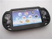 Protect Plastic Aluminum Cover Case for Playstation Vita PSVita - Black