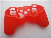 Silicone Protective Case for PS3 Controllers Red (Nude Packs)