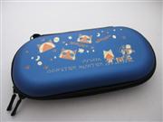 Protective Hard Carry Aiform Bag Monster Hunter For PS VITA - Blue