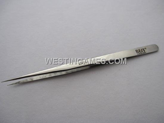 Non-Magnetic Extermely Fine and Sharp Tip Tweezer BT-718 (140mm)