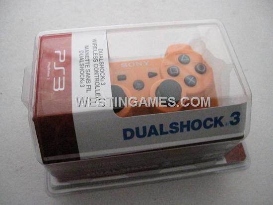 Dual Shock DualShock 3 Wireless Bluetooth SIXAXIS Controller Orange for All PS3 (New)
