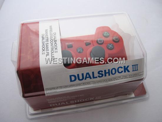 Dual Shock DualShock 3 Wireless Bluetooth SIXAXIS Controller Red for All PS3 (NEUTRAL)