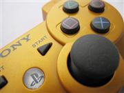 Dual Shock DualShock 3 Wireless Bluetooth SIXAXIS Controller Without Packing for PS3 V3.7 - Gold 02
