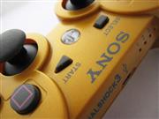 Dual Shock DualShock 3 Wireless Bluetooth SIXAXIS Controller Without Packing for PS3 V3.7 - Gold 03