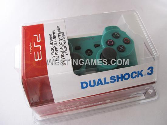 Dual Shock DualShock 3 Wireless Bluetooth SIXAXIS Controller Green for All PS3 (New)