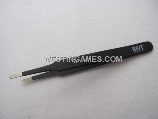 Anti-Static Non-Magnetic Super Fine Tip Straight Tweezer BT-203 (125mm)
