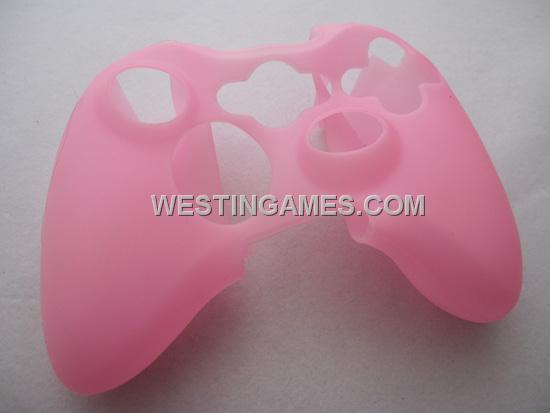 Silicone Protective Case for Xbox 360 Controller Pink (Nude Packs)