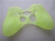 Silicone Protective Case for Xbox 360 Controller Light Green (Nude Packs) 02