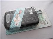 Remote & Nunchuk Controller Set Carry Bag Case for Wii - White/Black 05