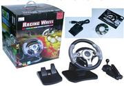 3 in 1 GT5 Racing Wheel for PS3/PS2/USB