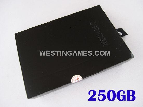 New 250GB Hard Disk Drive HDD for Microsoft XBOX 360 Slim (OEM)