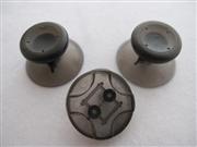 XBOX 360 Controller D-PAD Analog Joystick Thumbstick Cap 3 Set - Transparent Black