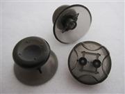 XBOX 360 Controller D-PAD Analog Joystick Thumbstick Cap 3 Set - Transparent Black 02
