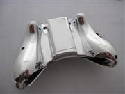 Chrome XBOX 360 Wireless Controller Full Housing Shell Case with Buttons Replacement Plating Silver 03