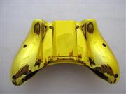 Chrome XBOX 360 Wireless Controller Full Housing Shell Case with Buttons Replacement Plating - Gold 04