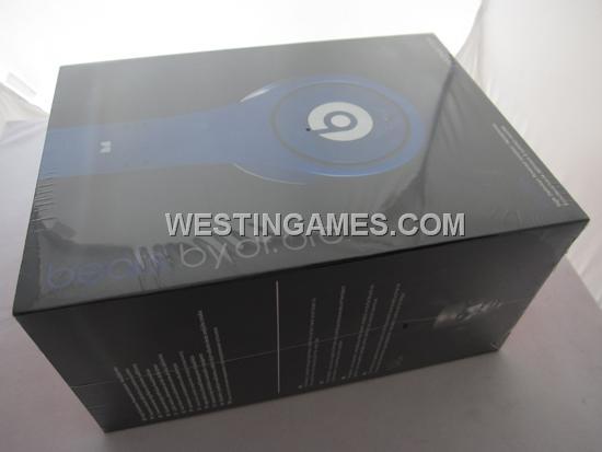 Monster Beats by Dr. Dre Studio Over-Ear Headphone Quality Sound Blue (A Grade)