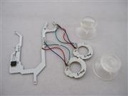 LED Lighting Thumbstick Mod PCB with Clear Thumbsticks for XBOX360 Wireless Controller