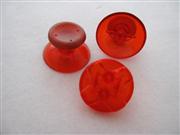 XBOX 360 Controller D-PAD Analog Joystick Thumbstick Cap 3 Set - Transparent Red
