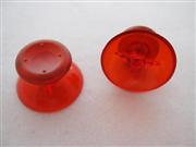 XBOX 360 Controller D-PAD Analog Joystick Thumbstick Cap 3 Set - Transparent Red 02