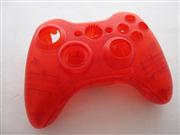 Replacement Housing Shell Case for XBOX360 Wireless Controller - Transparent Red 02