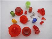 Replacement Housing Shell Case for XBOX360 Wireless Controller - Transparent Red 05