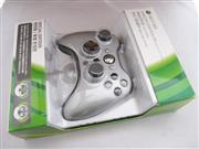 New Special Edition Xbox360 Wireless Controller w/ Transforming D-Pad - Silver (Refurbished)
