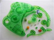 Replacement Housing Shell Case for XBOX360 Wireless Controller - Transparent Green