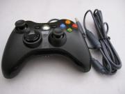 Wired Controller Joypad with New Packing for XBOX 360 Black 02