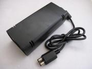 220V Black Power Brick Supply Ac Adapter 135W for Microsoft XBOX 360 Slim EU Plug OEM A+ 04
