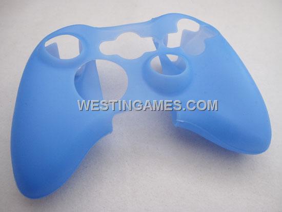 Silicone Protective Case for Xbox 360 Controller Deep Blue (Nude Packs)