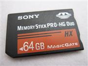 Carte mémoire flash Sony Memory Stick Pro-HG Duo 64 Go